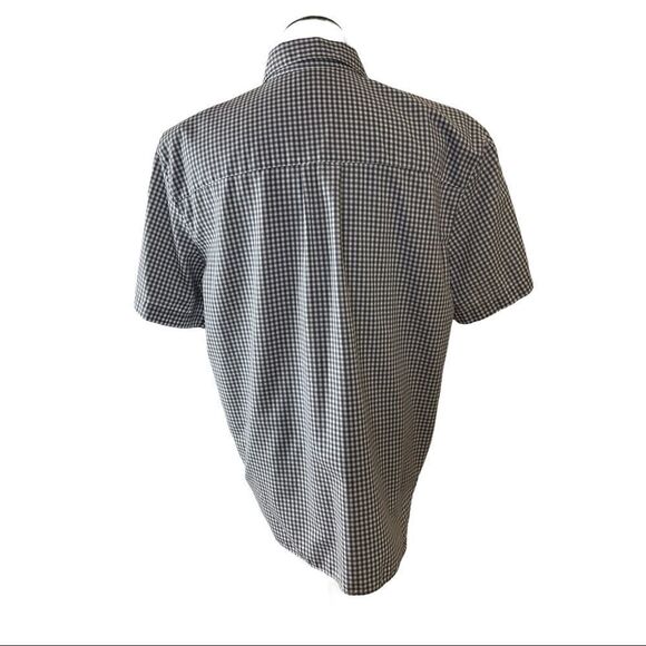 ALFRED DUNNER Gray White Checked Blouse Size 16 - Picture 3 of 8